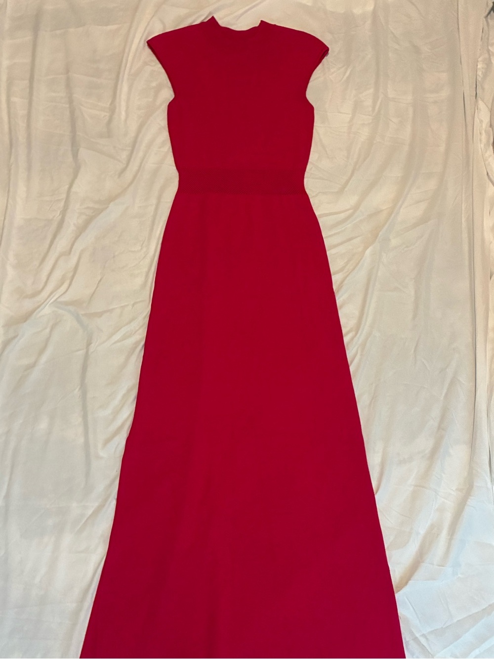 New York and company pink dress high neck